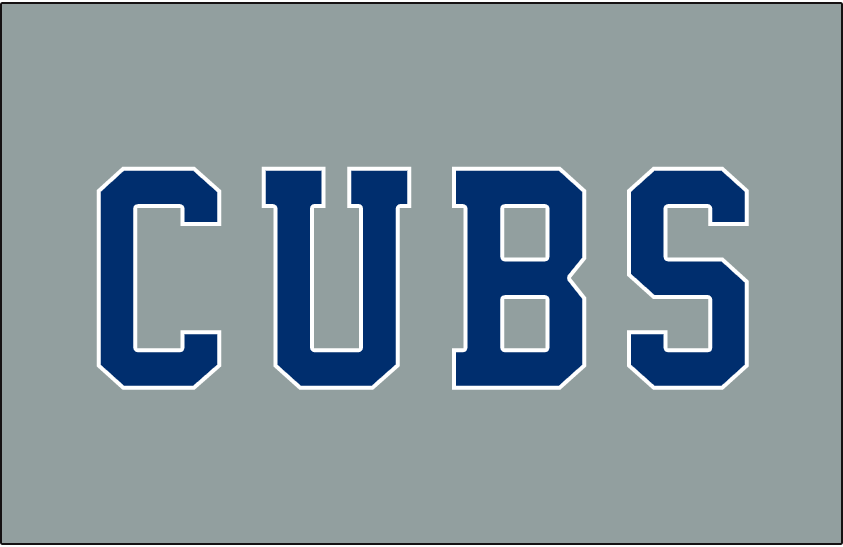 Chicago Cubs 2014-Pres Jersey Logo iron on transfers for fabric